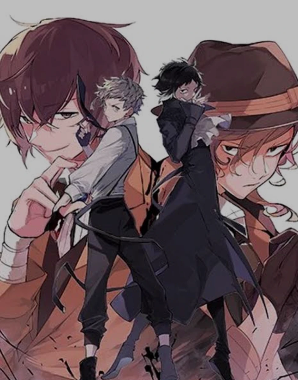 Soukoku and skin soukoku- stranded island au thumbnail