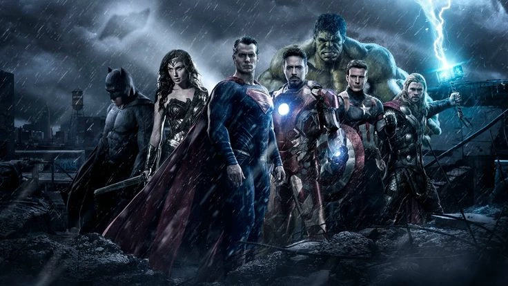 Justice league and avengers thumbnail