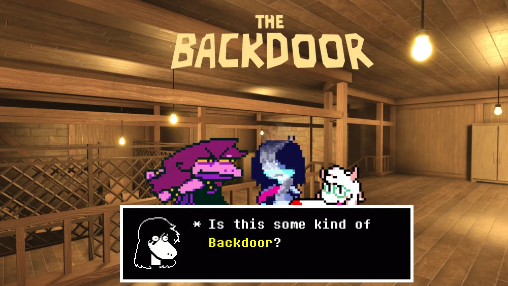 Fun gang on Doors: THE BACKDOOR thumbnail