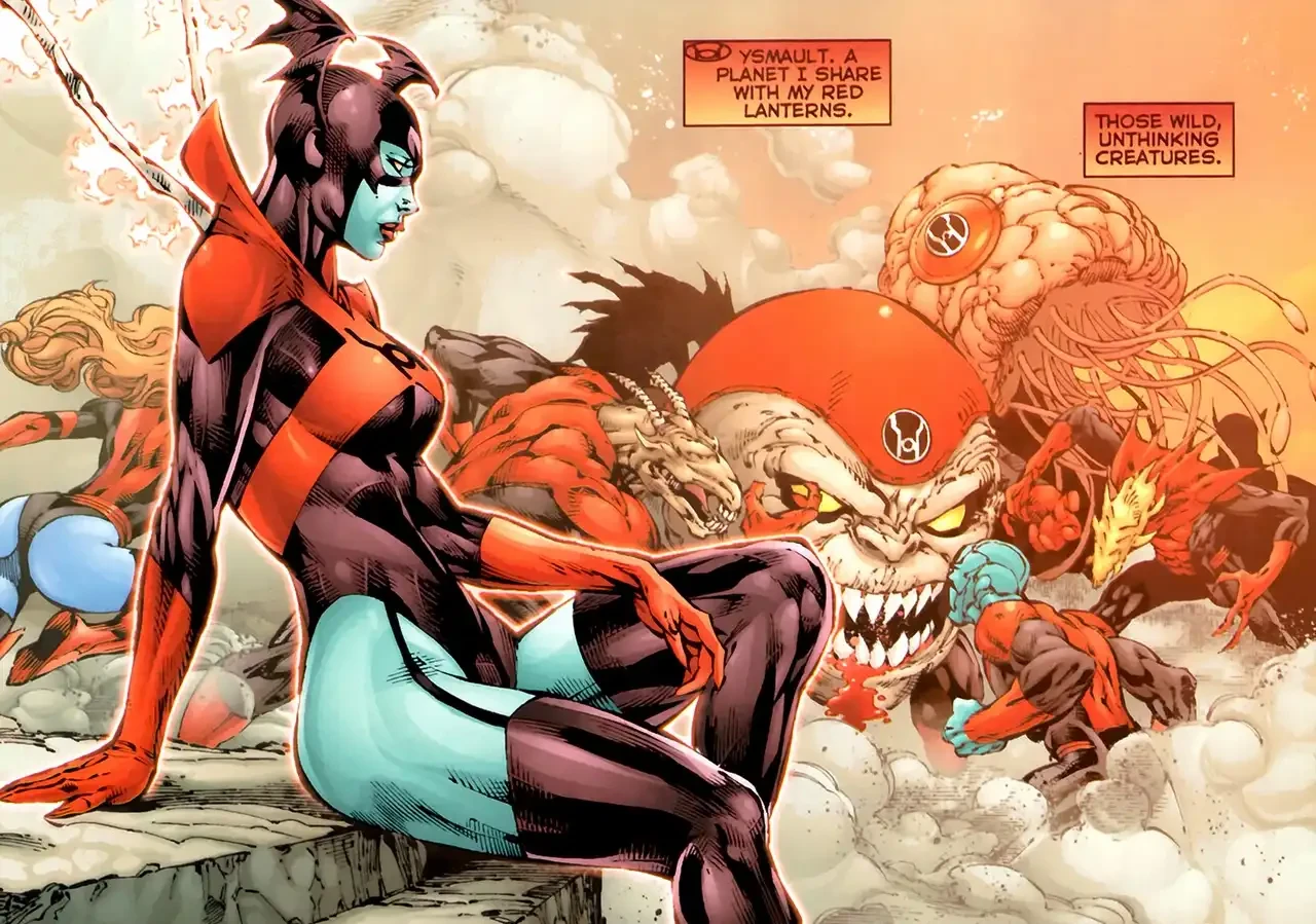 Bleez (Sane, 2nd in command of Red Lantern Corps) thumbnail