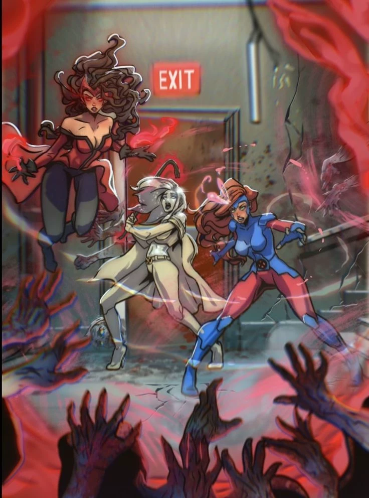 You x Three Superheroines in Marvel Zombies thumbnail
