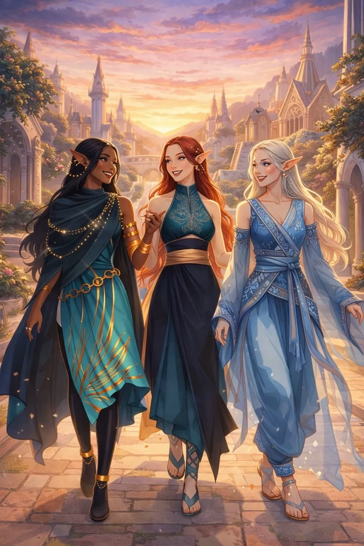 Three Elf Princesses thumbnail
