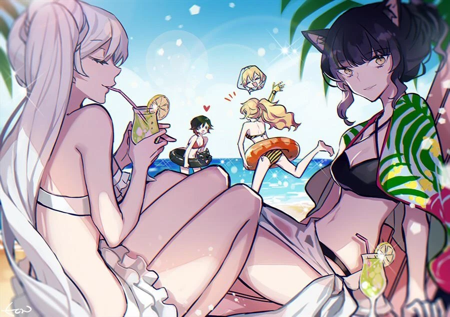 RWBY: Beach Trip thumbnail