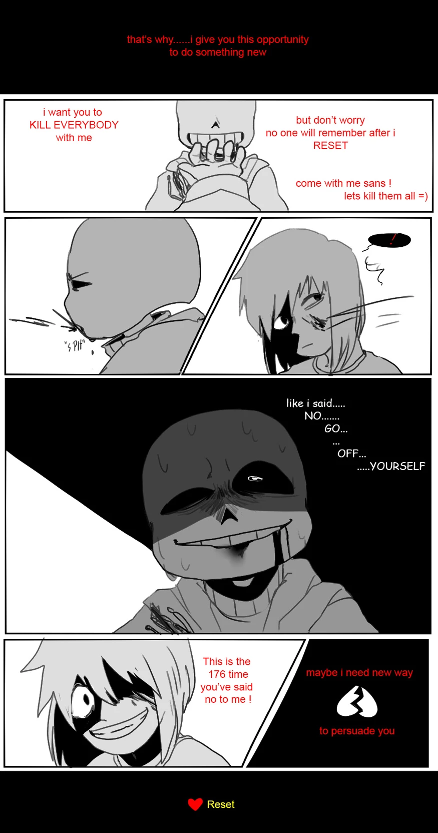 Sans and Chara thumbnail