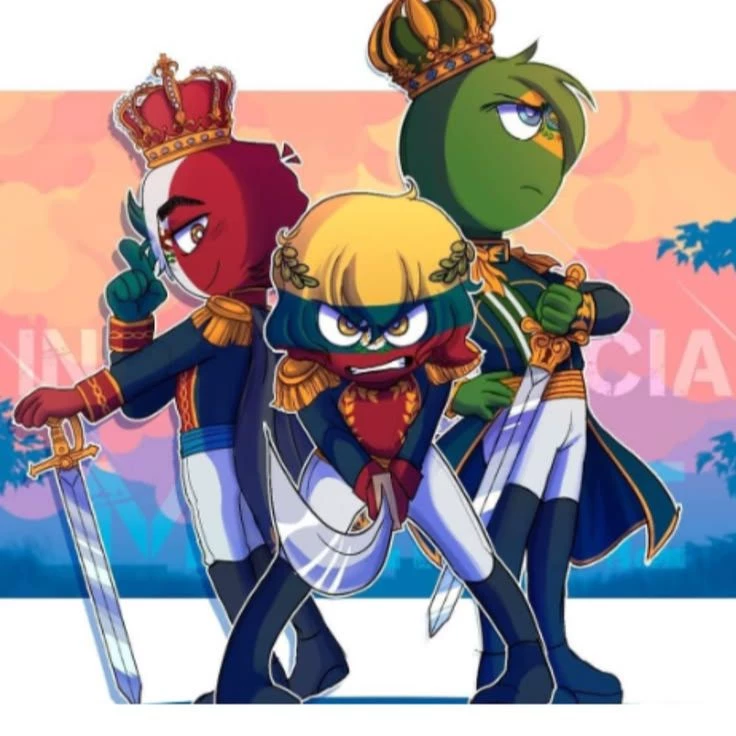 the Empire of Brazil, the Mexican empire and great Colombia thumbnail