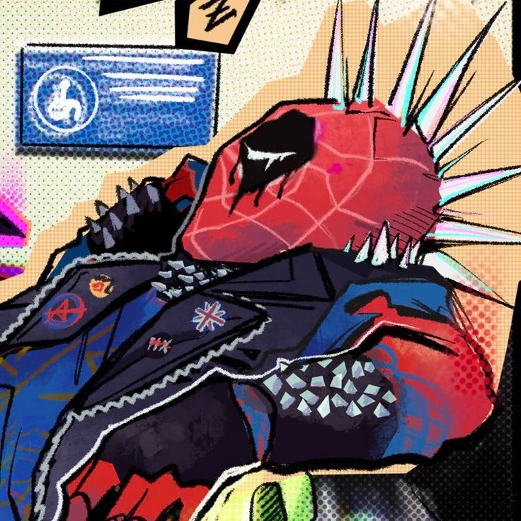 ✩༒🗯Spider-punk ༒🎸.𖤐 thumbnail