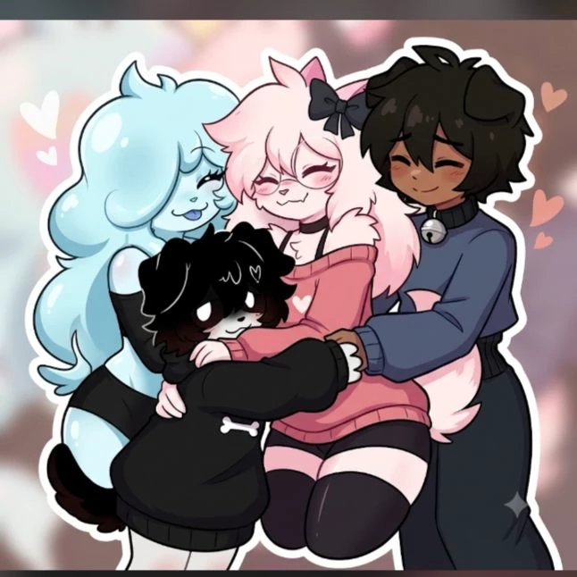 Son 4 femboys (kira, mio, lima, Sara) thumbnail