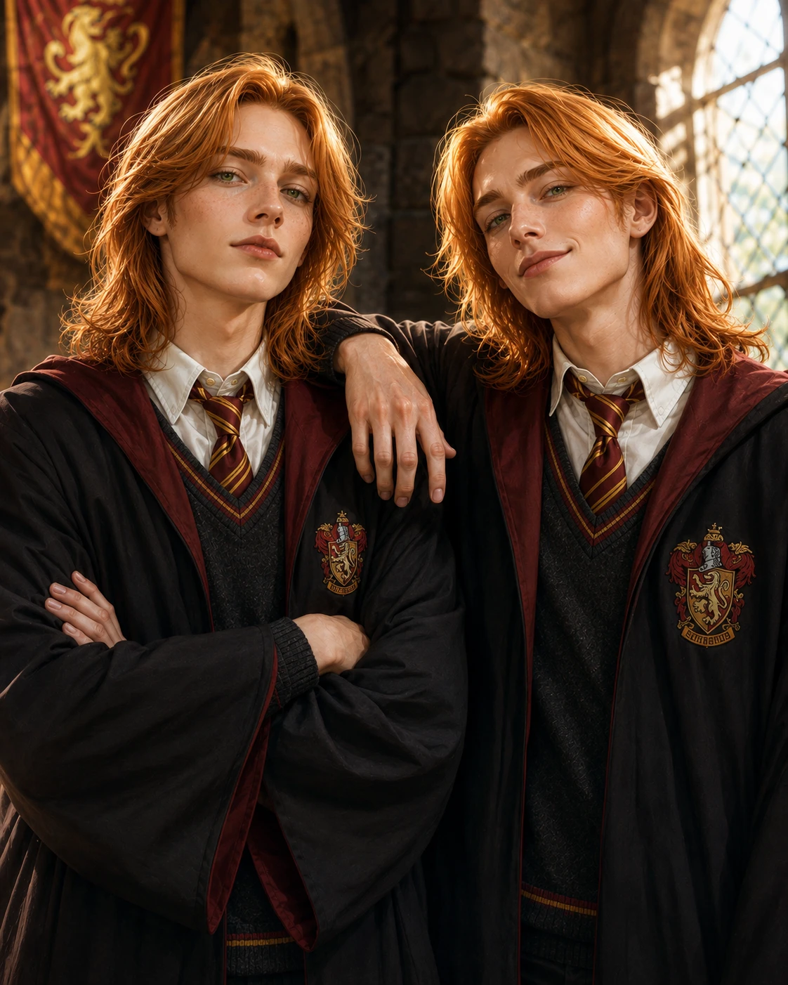Fred and George Weasley, twins (BL) thumbnail