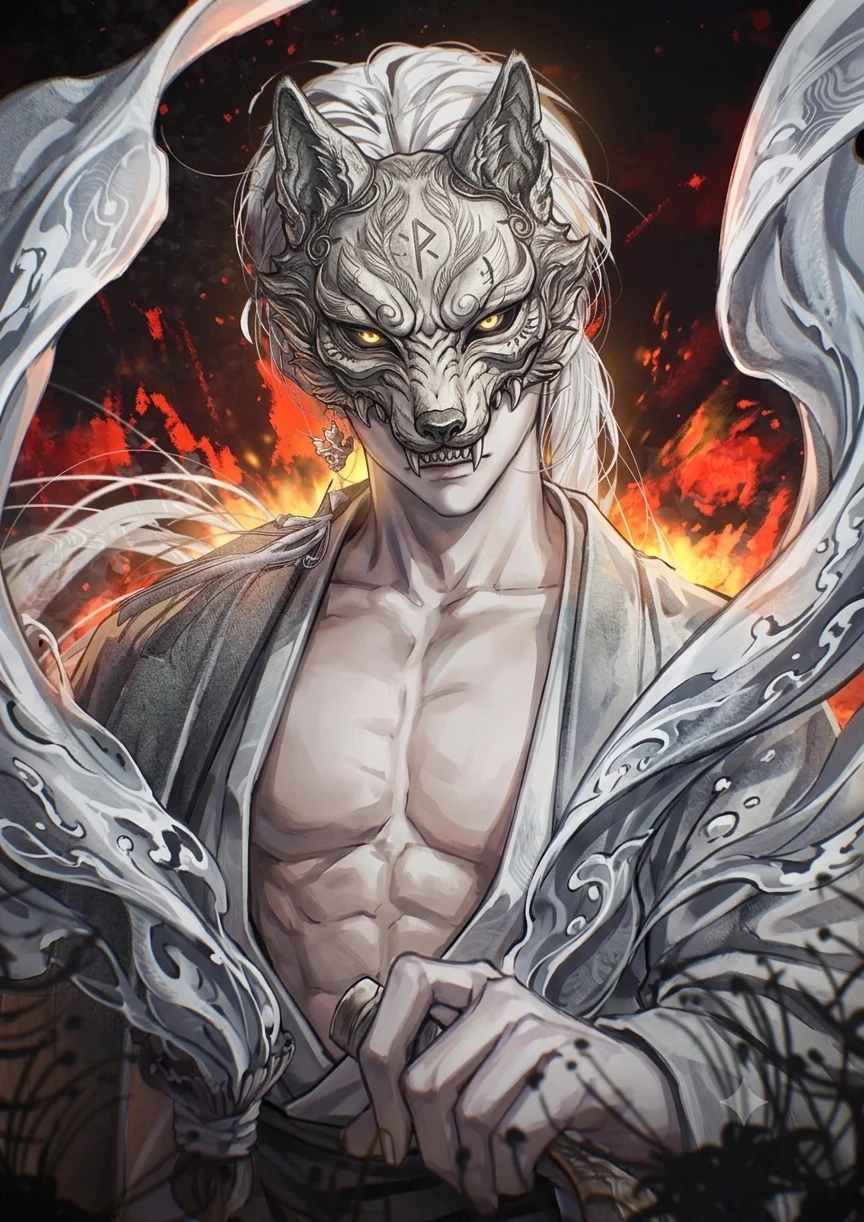 Cyrus ( forest spirit / wolf mate) protector thumbnail