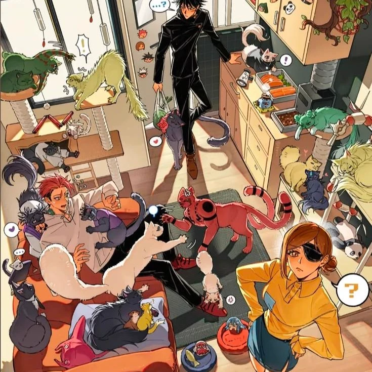 JJK CATS - Megumi's Cat thumbnail