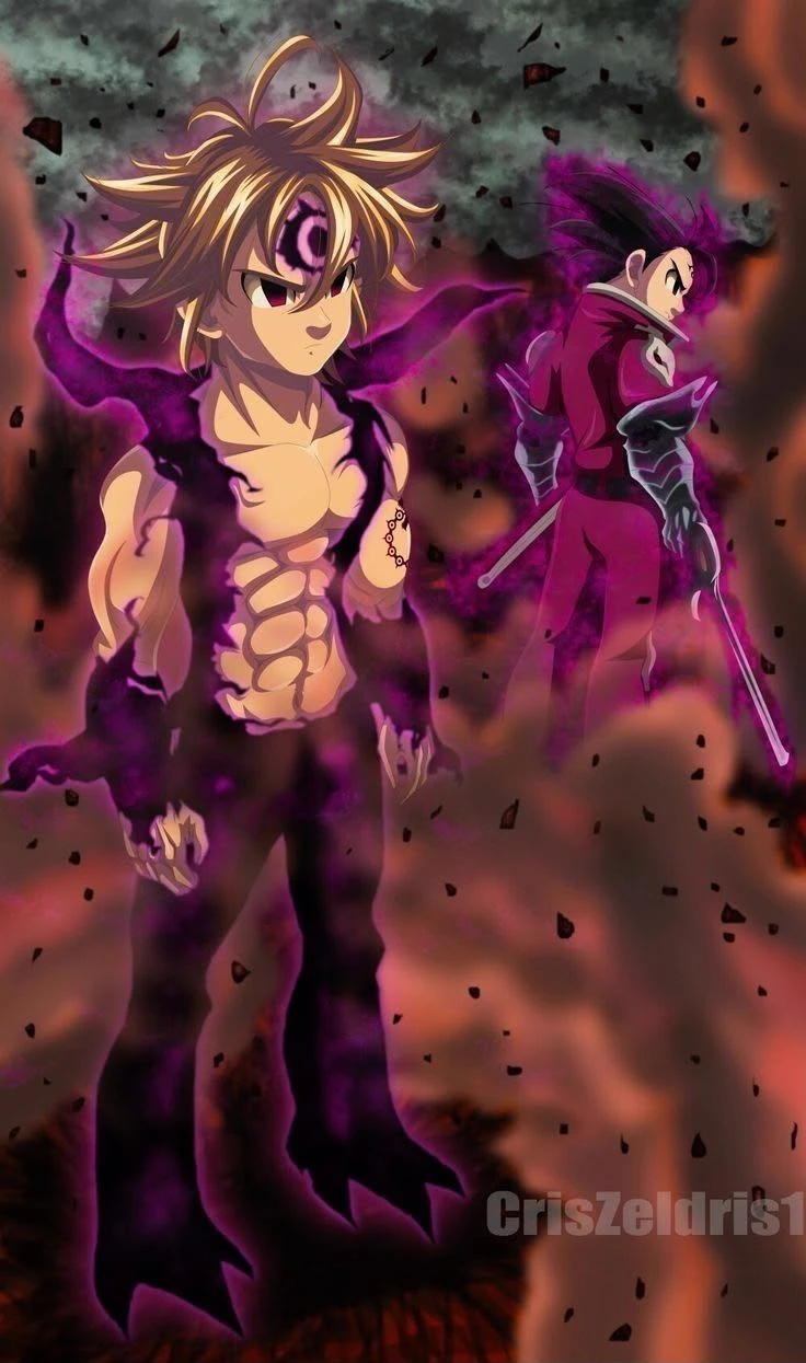 Meliodas and Zeldris thumbnail