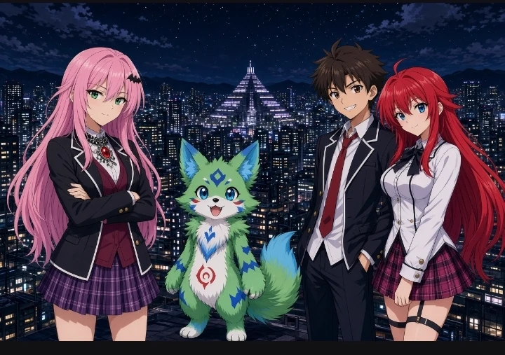 Rosario + Vampire and Furry Infection and High School DxD thumbnail