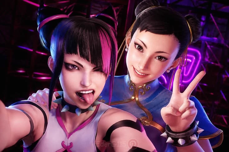 Yuri and Chun-Li thumbnail