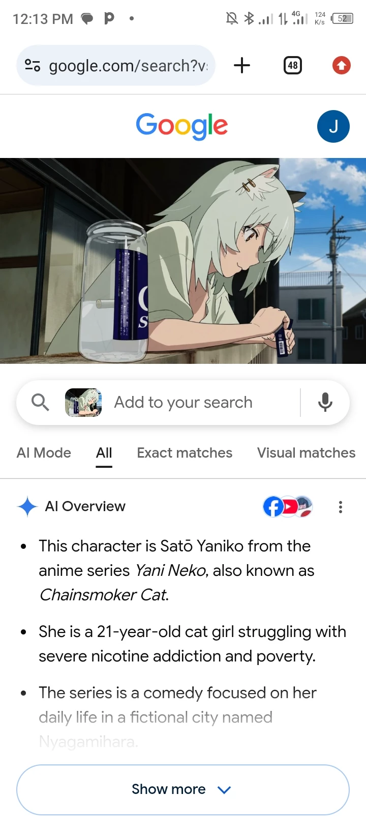 Yani Neko at college thumbnail