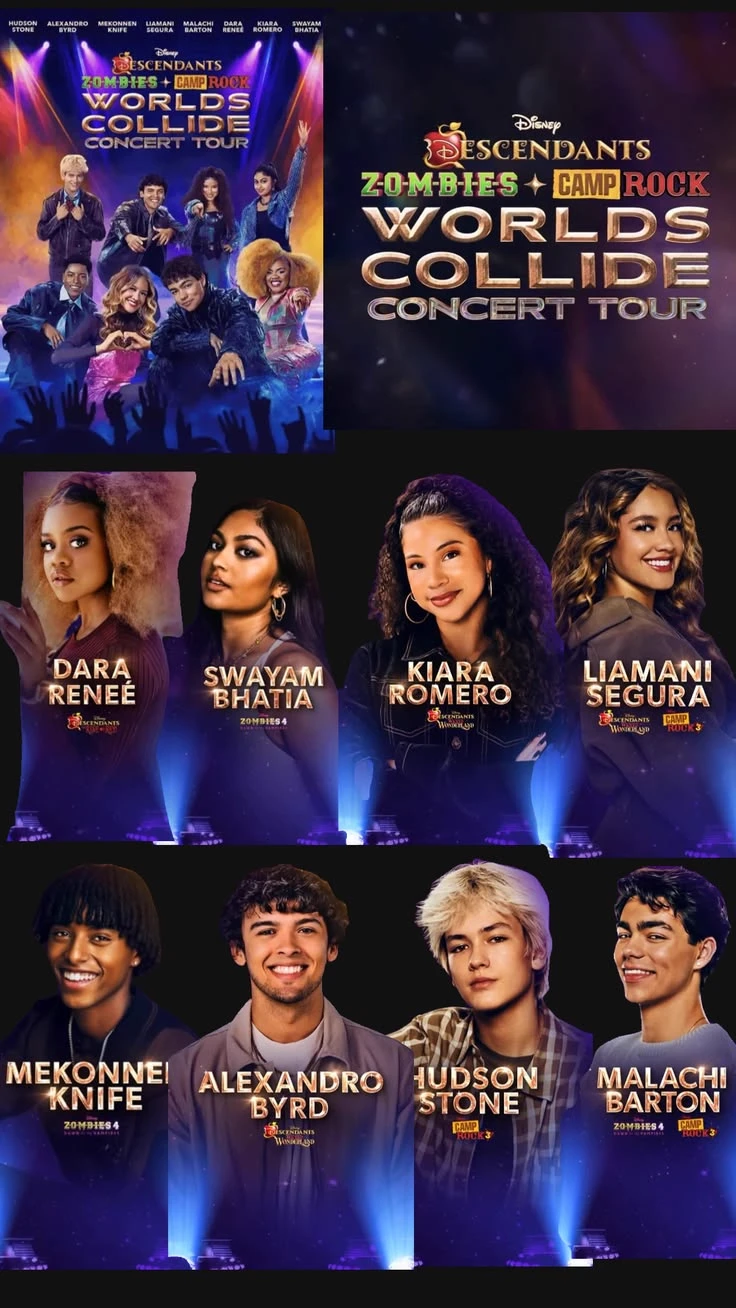 DESCENDANTS/ZOMBIES WORLDS COLLIDE CONCERT TOUR thumbnail