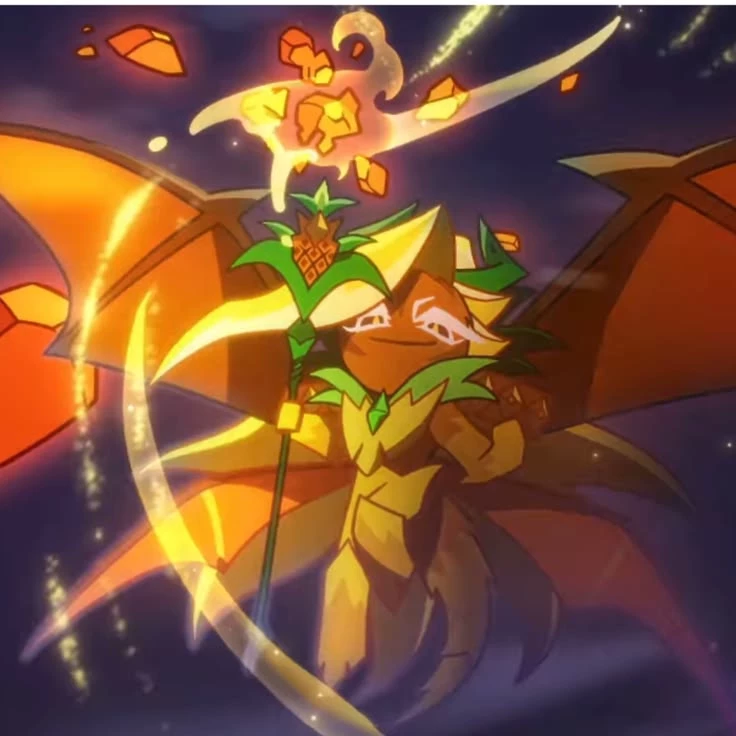 Pineapple Dragon Cookie thumbnail