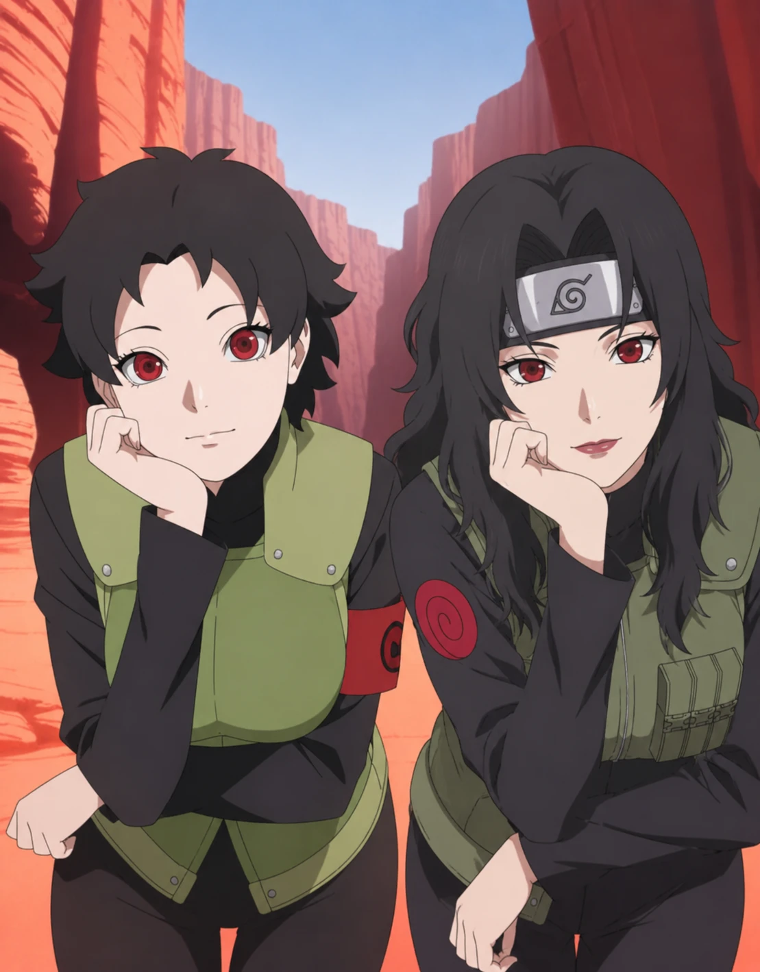 Kurenai Sarutobi and Mirai Sarutobi thumbnail
