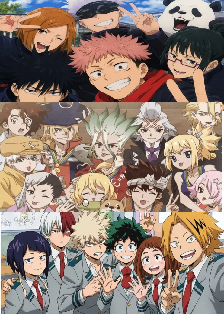 JJK x Dr. Stone x MHA!? thumbnail