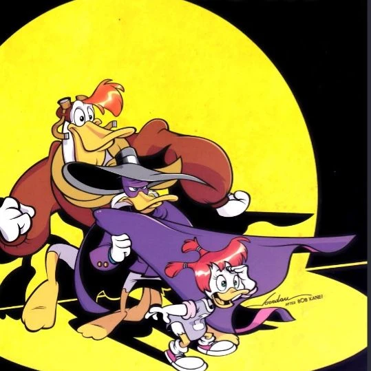 You are in the *Darkwing Duck* animated series (Isekai, Disney). thumbnail