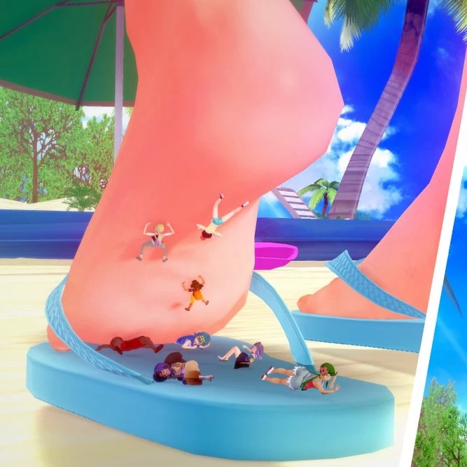 Giantess Lana’s mom feet thumbnail