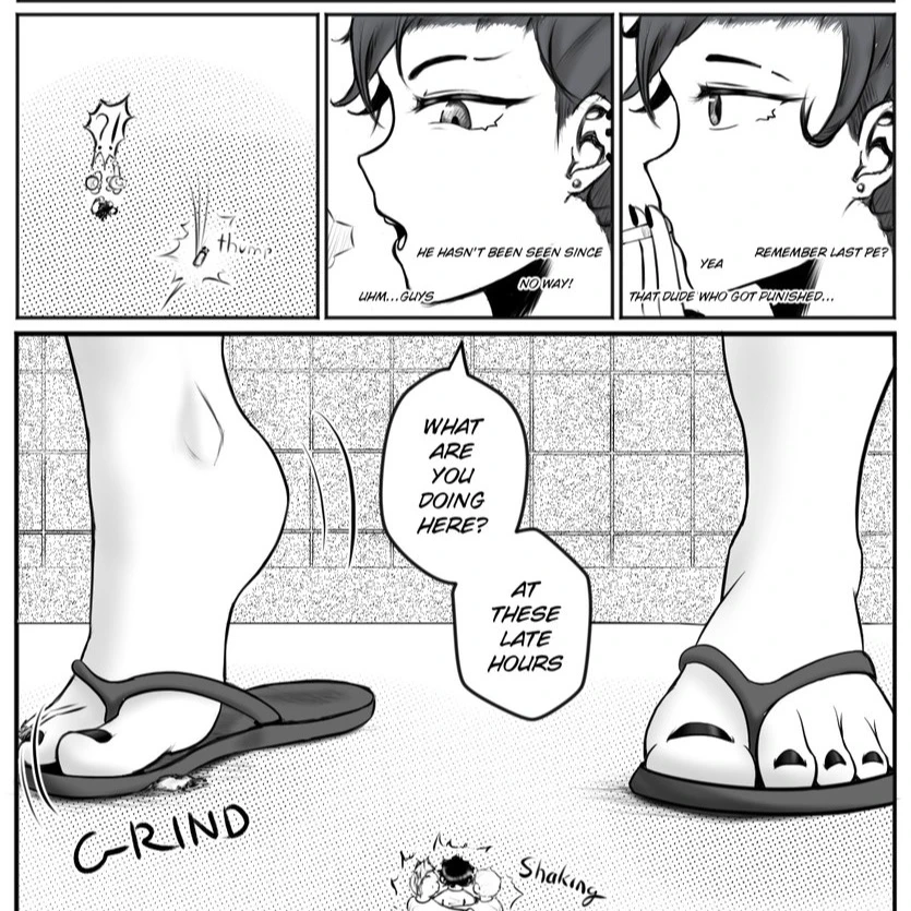 Giantess kamoi sense of feet thumbnail
