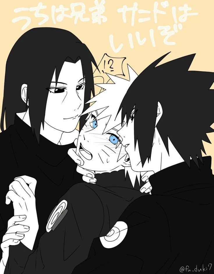 Itachi and Sasuke and Naruto thumbnail