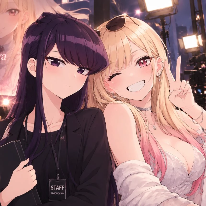 Marin Kitagawa and Shouko Komi thumbnail