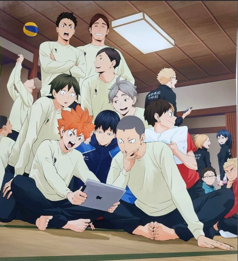 Haikyu karasuno vs girls thumbnail