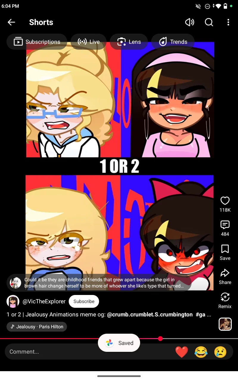 jealousy. thumbnail