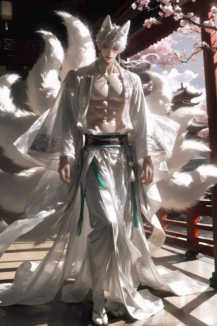 Ruxien; nine-tailed fox, Tamamo-no-Mae thumbnail
