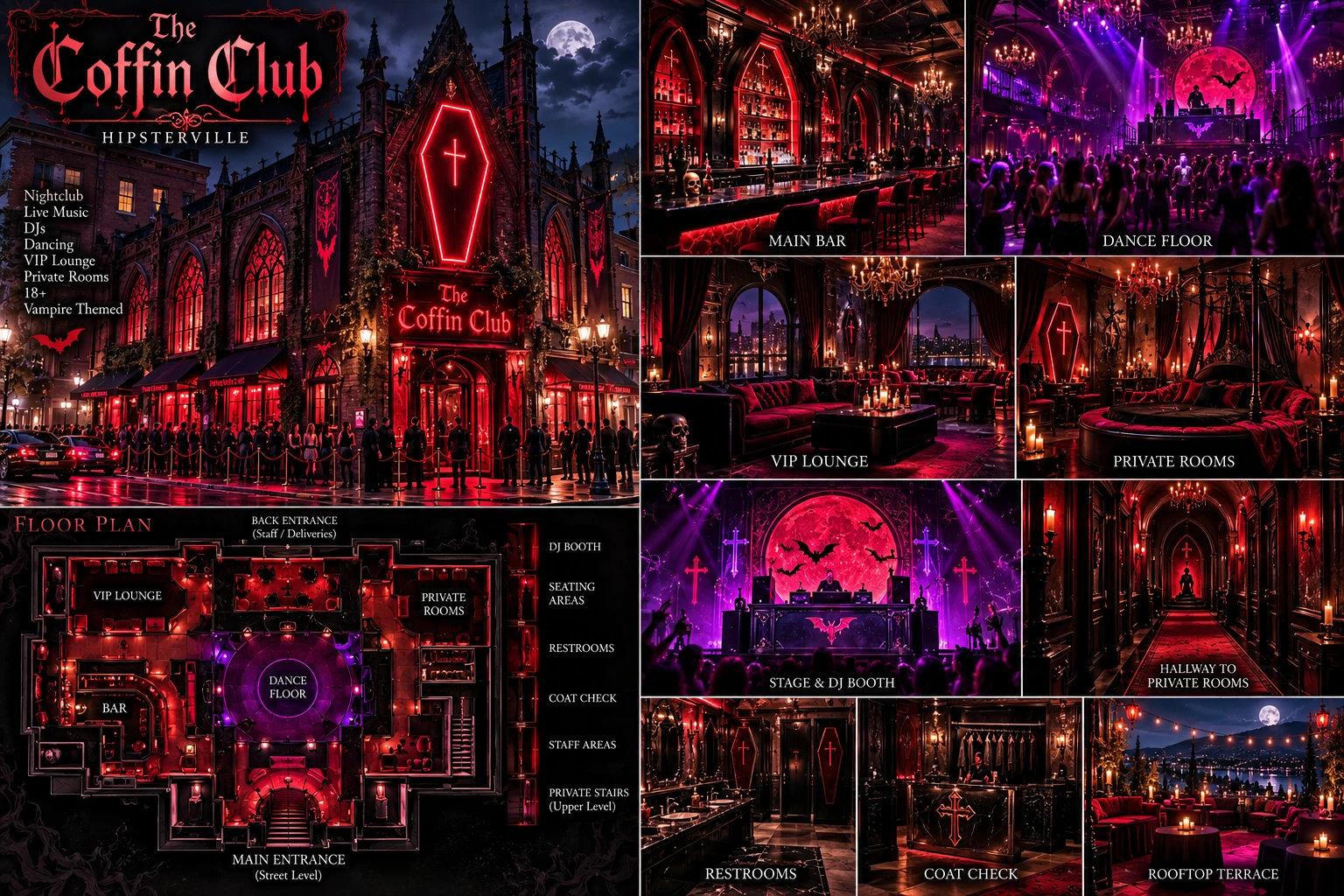 The Coffin Club/ The Dungeon  thumbnail