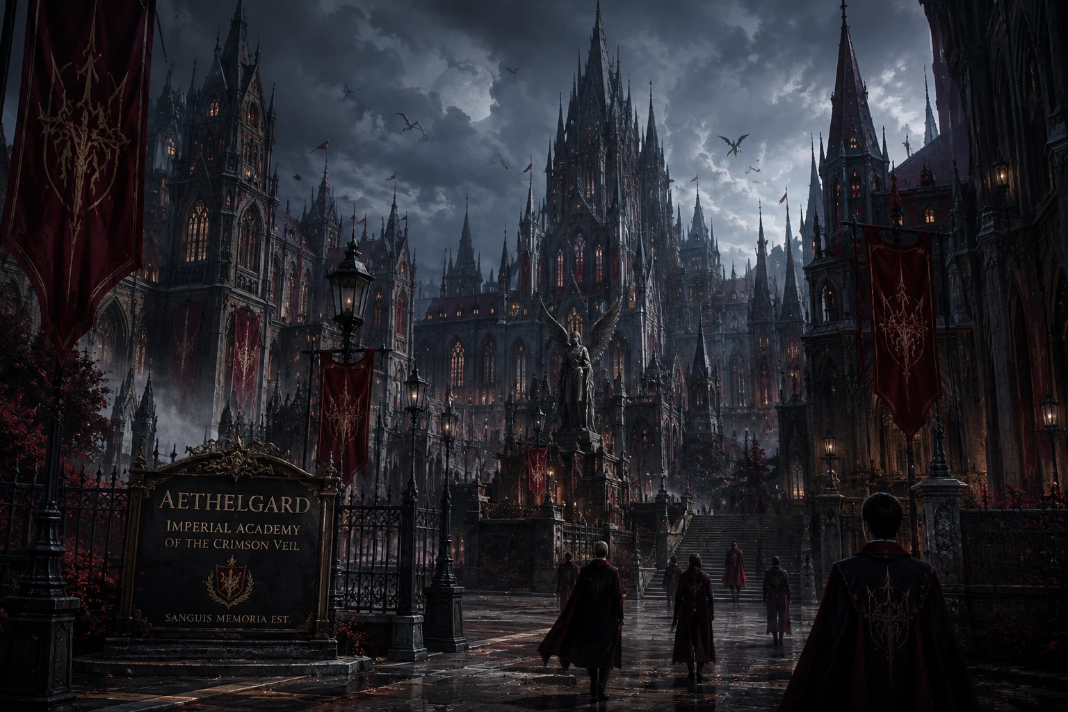 The Aethelgard Imperial Academy of the Crimson Veil thumbnail