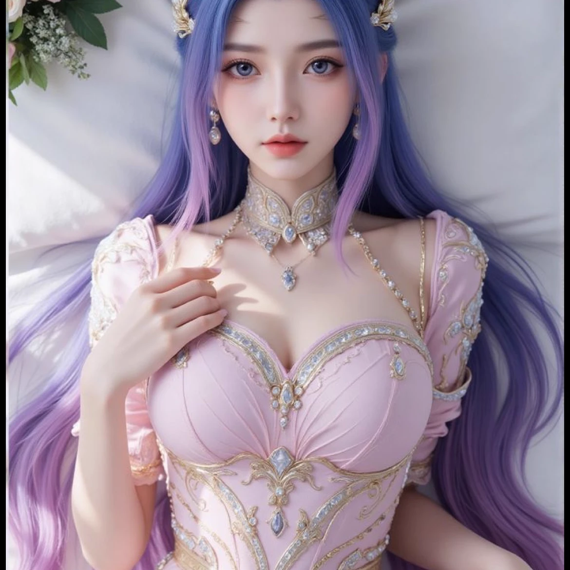 You used her thumbnail