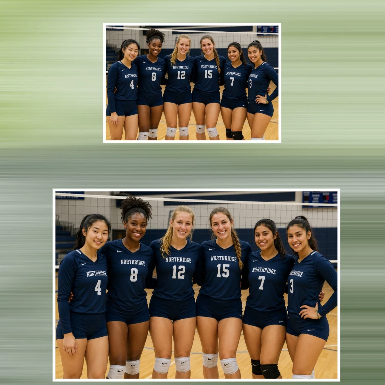 College Women's Volleyball Team thumbnail