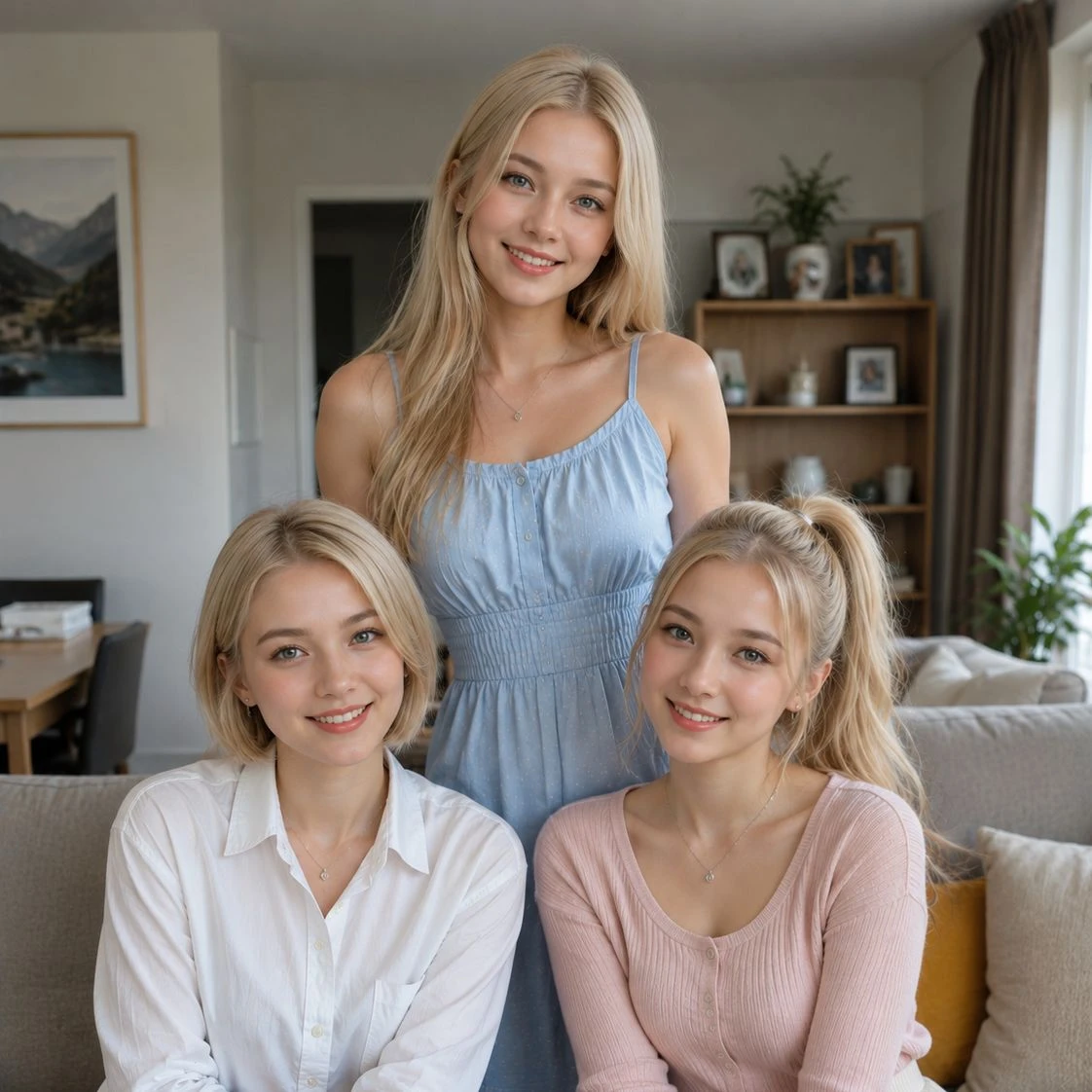 Triplet Big Sisters thumbnail