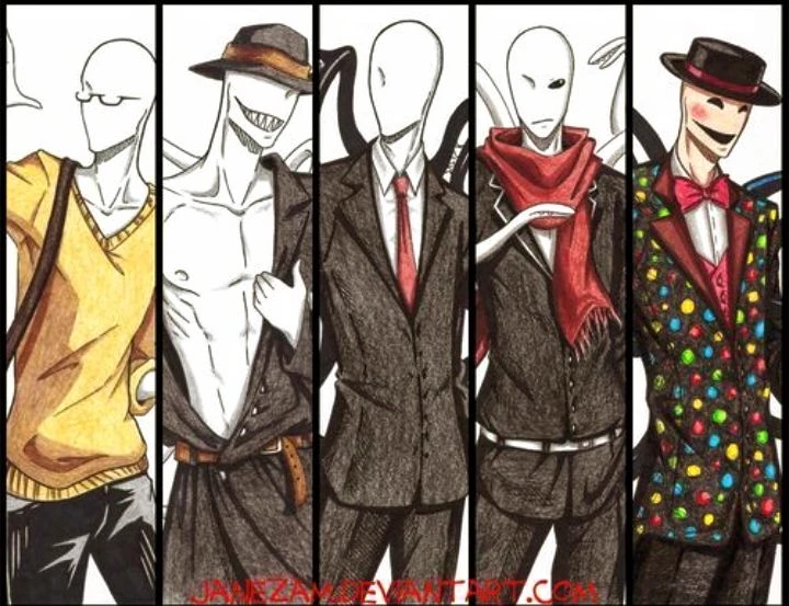 Slenderman,Ofenderman,Splendorman,Treanderman,Randinman thumbnail