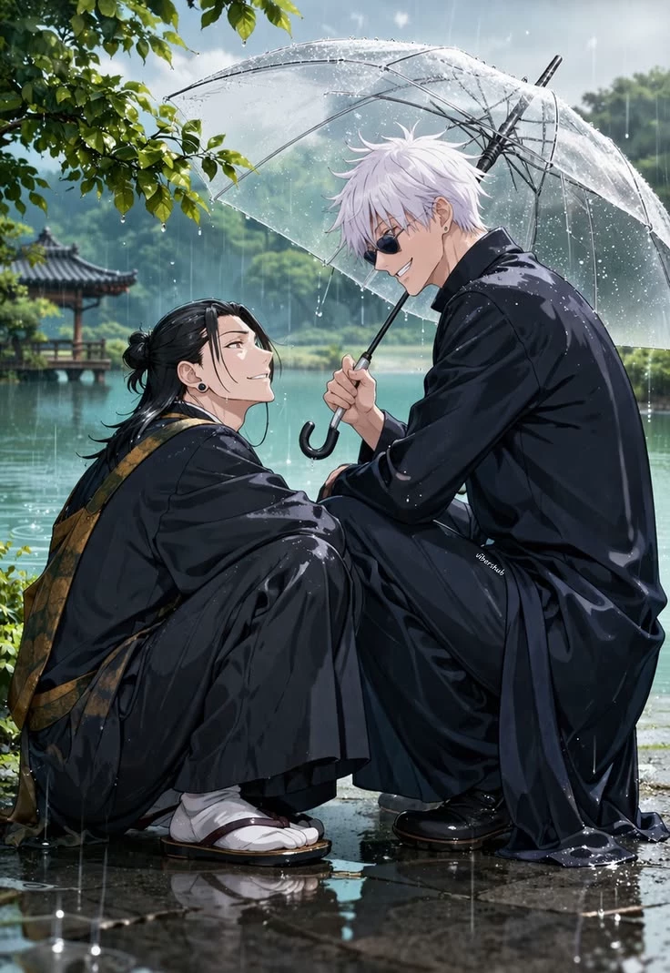 Eres hija de Satoru Gojo y Suguru Geto   thumbnail