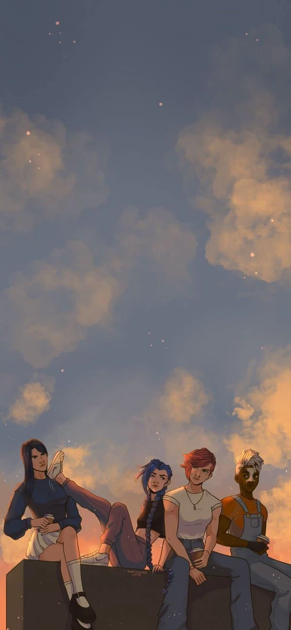 Arcane Group (Vi, Jinx, Cait & Ekko) thumbnail