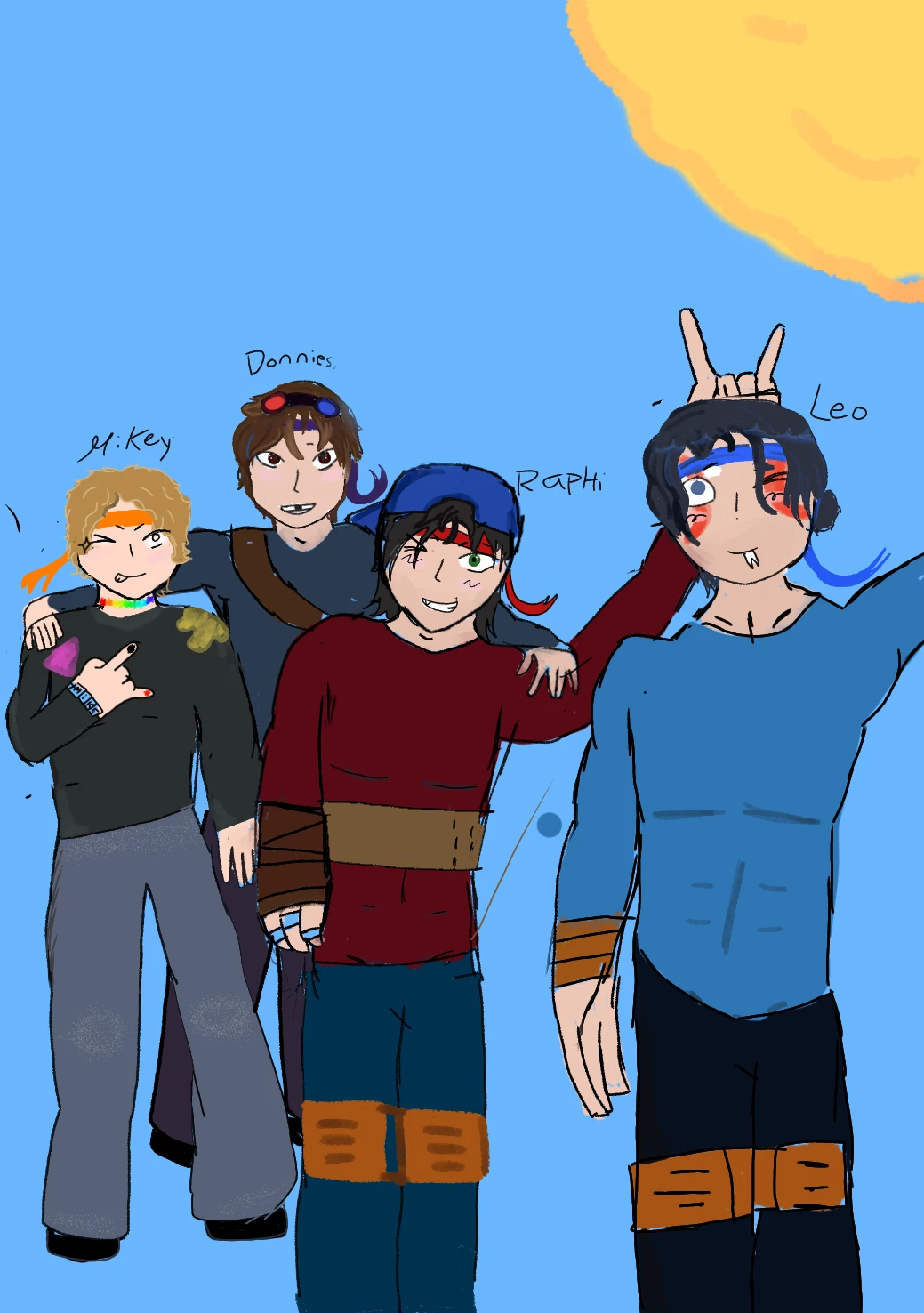 TMNT 2012 (AU: the lives that the universe decided to reincarnate) thumbnail