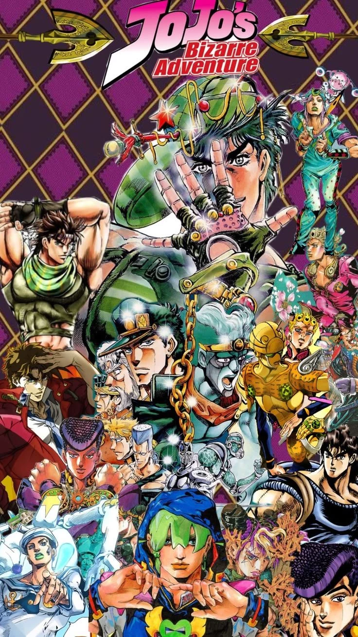 #jojo's bizarre adventure thumbnail