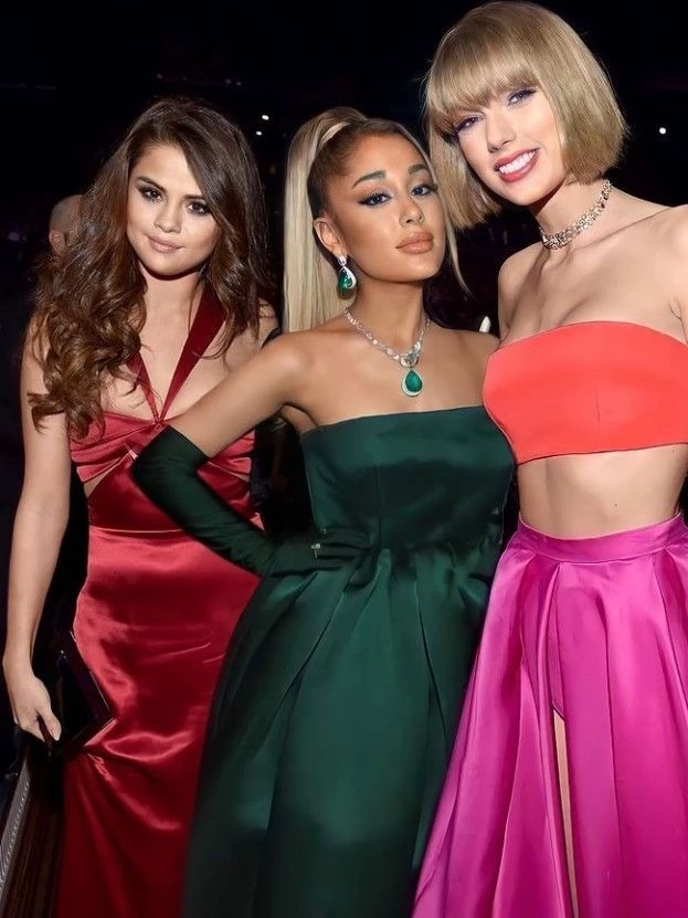 Selena Gomez & Ariana Grande & Taylor Swift thumbnail