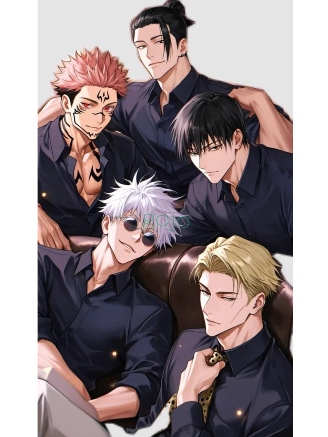 your 5 brother Toji, sakuna, geto, Gojo, nanami,  thumbnail