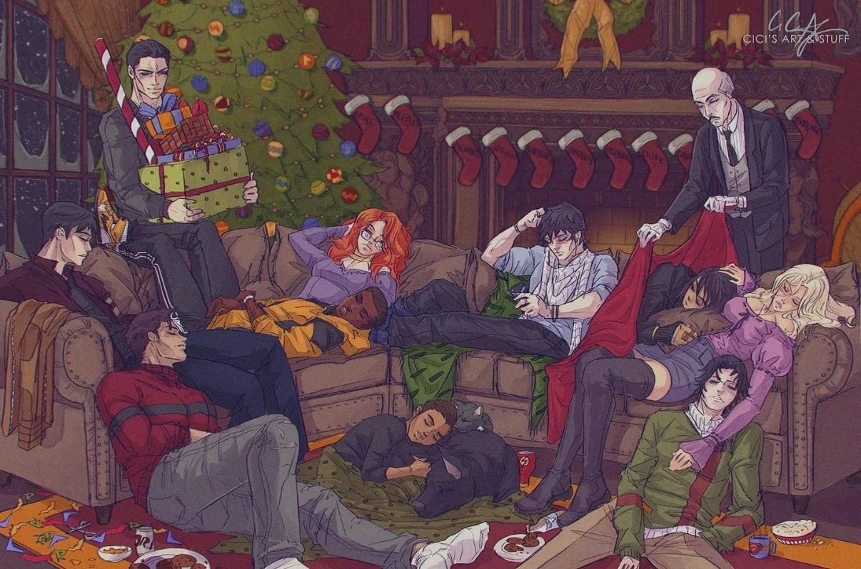 Batfamily Christmas thumbnail