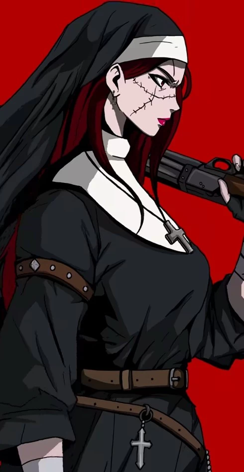 Morrigan - Battle Nun thumbnail