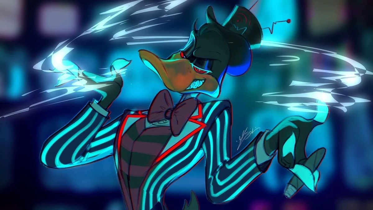 Hazbin hotel but as looney tunes thumbnail