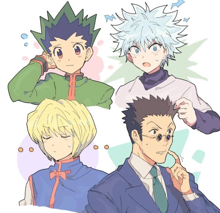 Killua, Gon, Kurapika and Leorio thumbnail