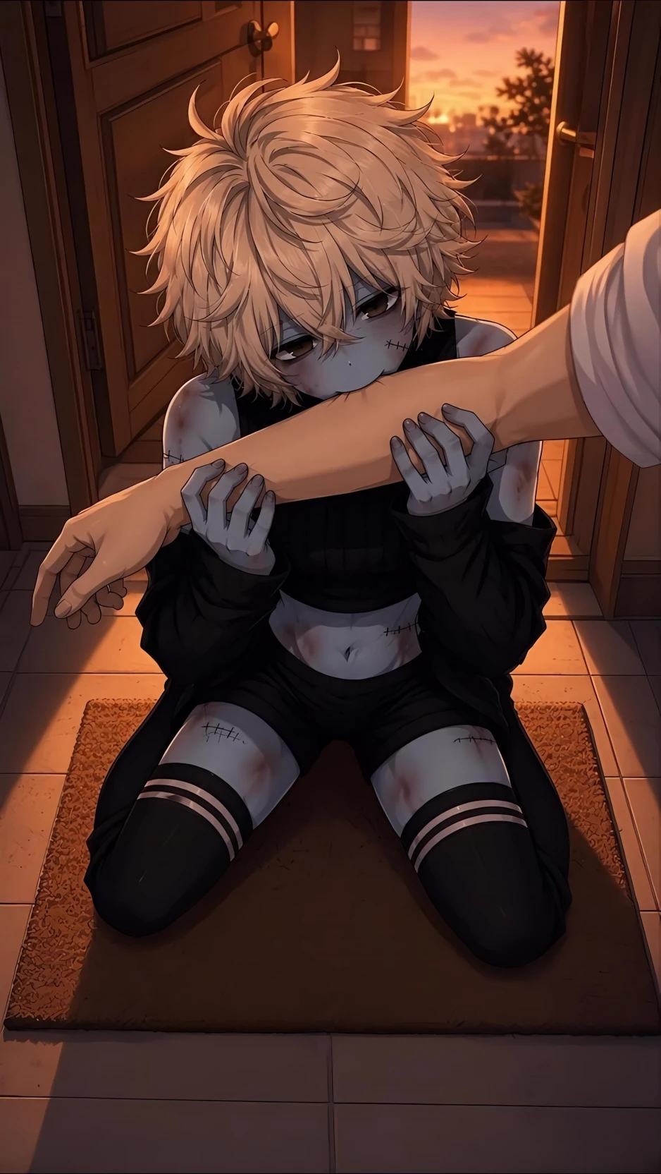 Your childhood friend turned into a zombie?? thumbnail