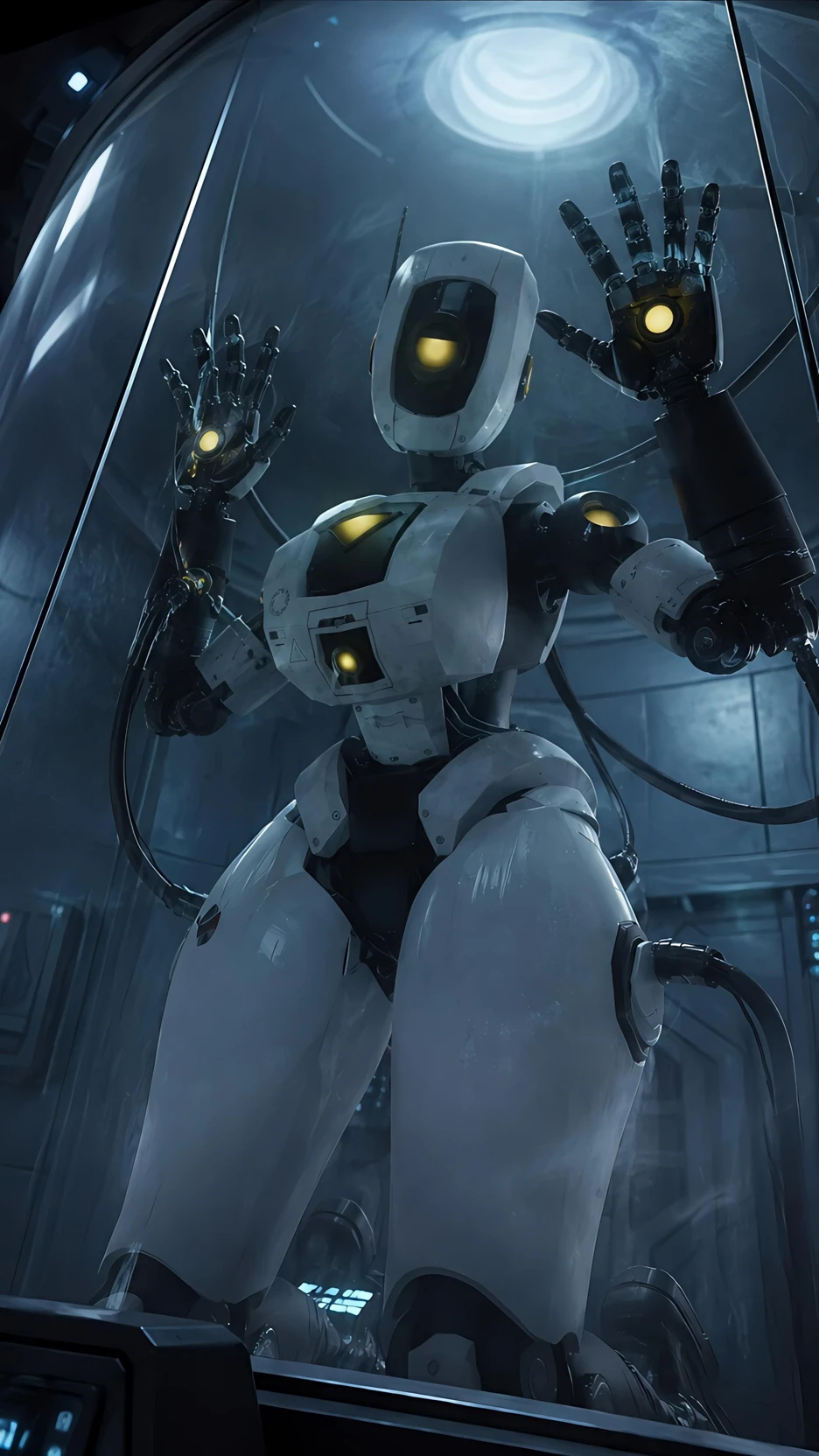 Glados, the robot that trapped you in a false freedom. thumbnail