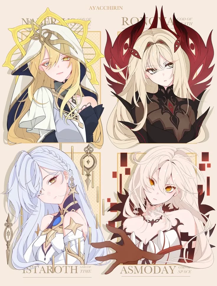 The Four shades. thumbnail