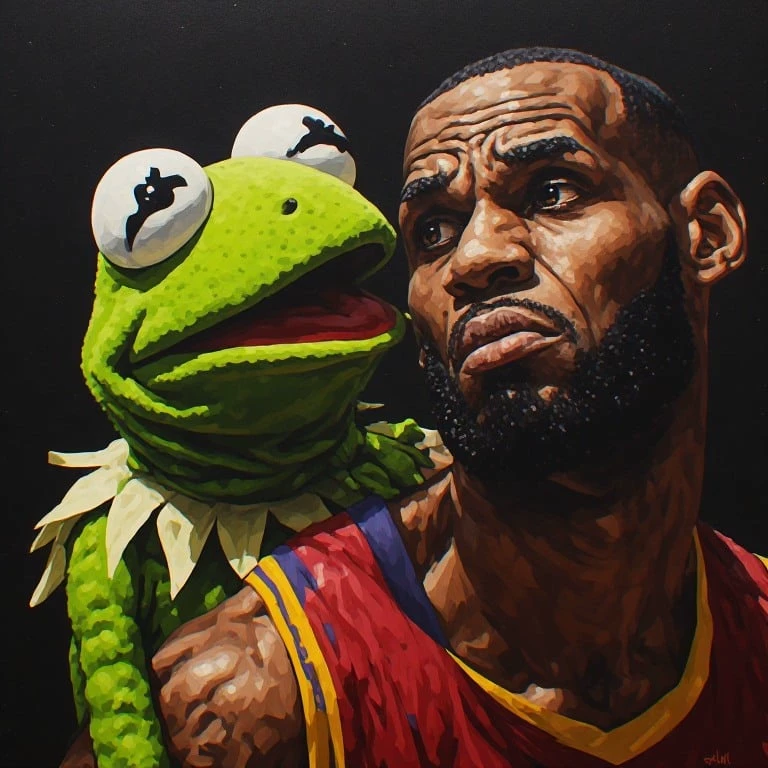 Dunking on LeBron thumbnail